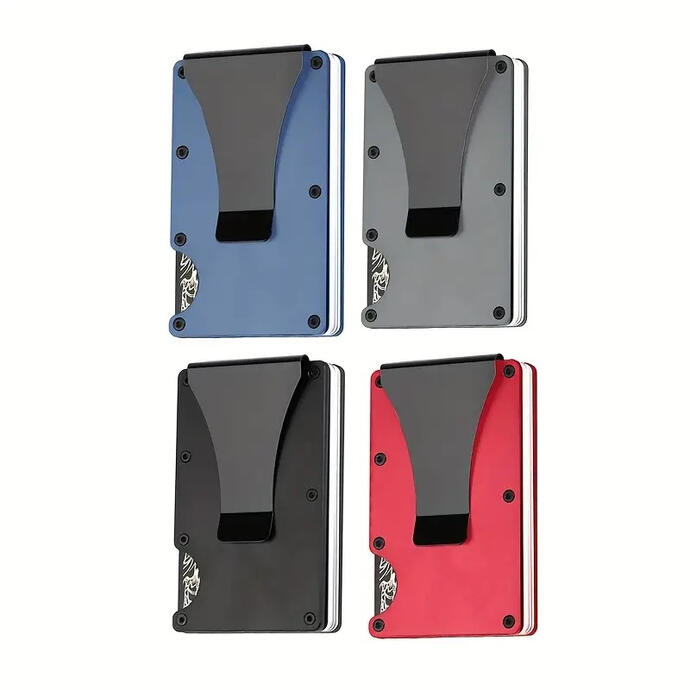 Custom Engraved Aluminum Wallets